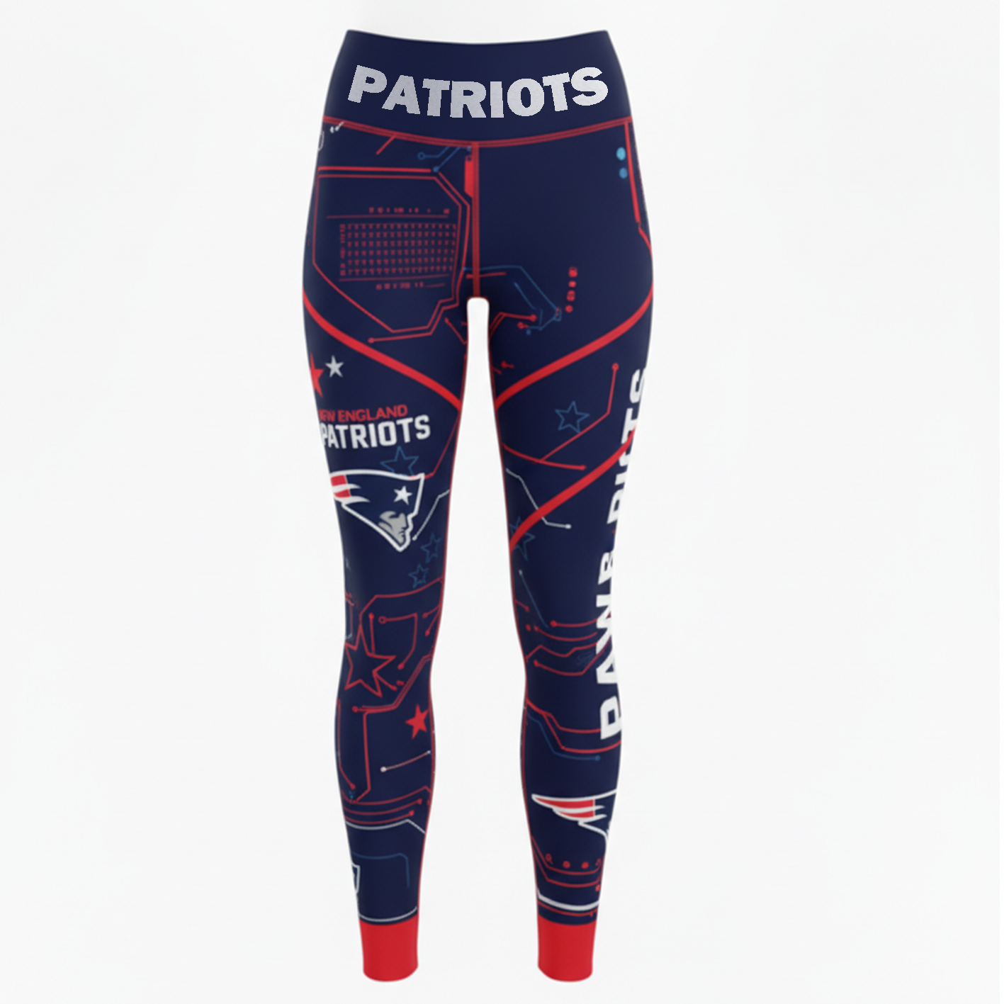 2026 New Women's Rugby Logo Digital Shaping Pants