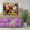 Painting By Numbers - DIY Flower Chicken(40*50 CM)
