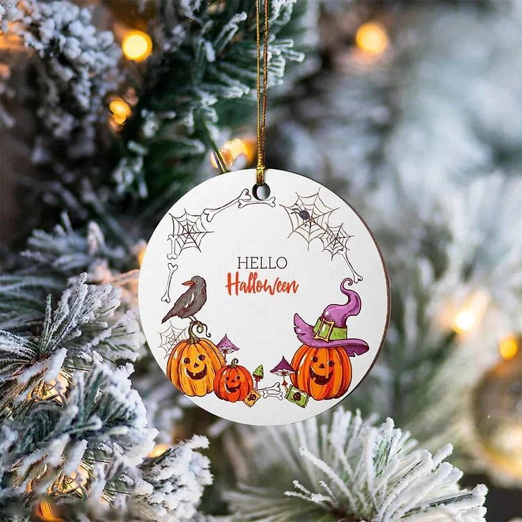 Halloween Ornament Pumpkin Hanging Home Decor