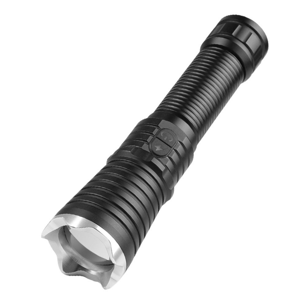 

XHP99 LED Portable Flashlight USB Rechargeable 1500LM Torch Searchlight, 501 Original