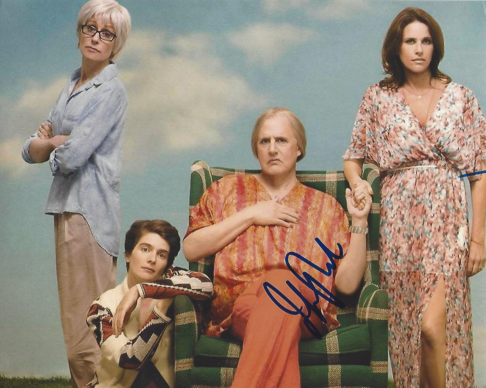 JEFFREY TAMBOR SIGNED 'TRANSPARENT' 8X10 Photo Poster painting B COA ACTOR ARRESTED DEVELOPMENT