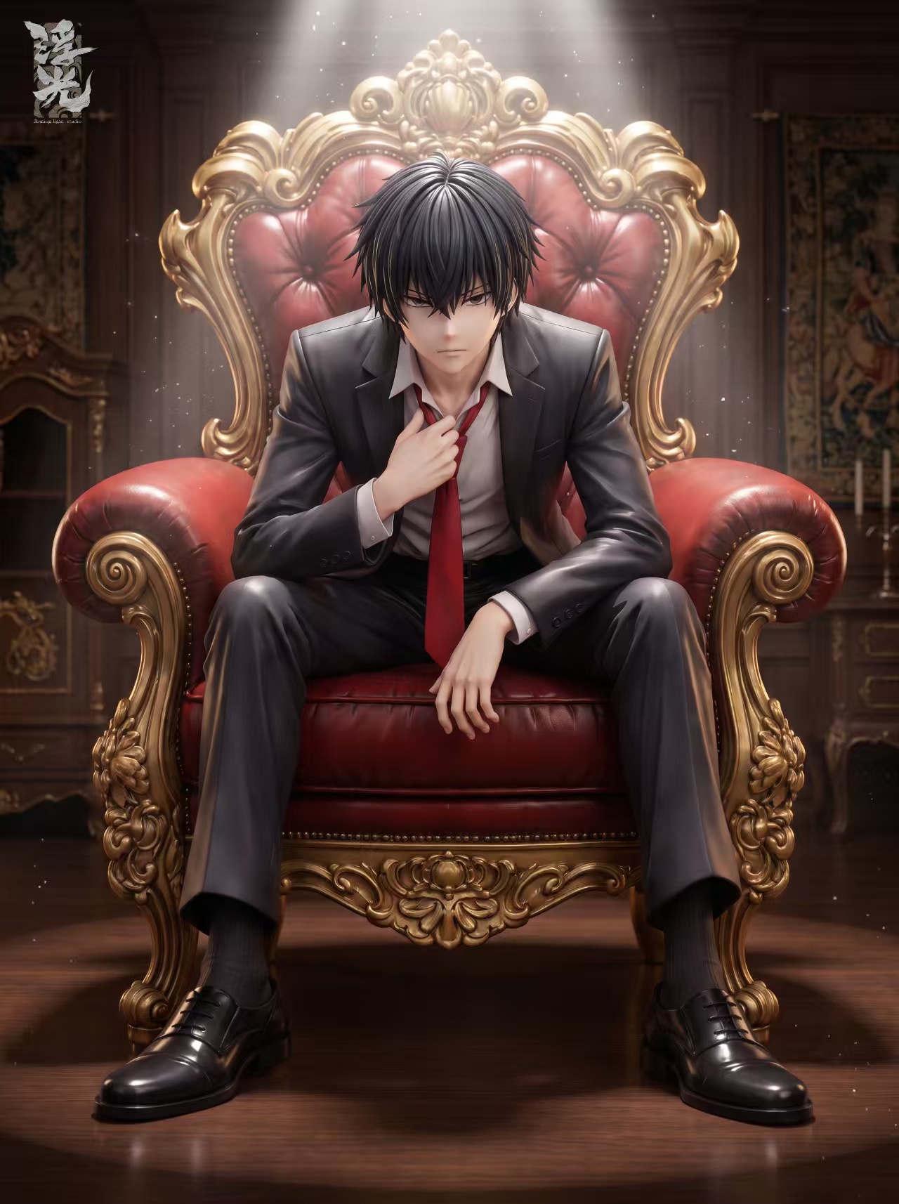 Floating Light Studio - Throne Series 004  Kyoya Hibari Katekyo Hitman Reborn-