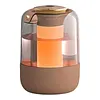 Air Humidifier Super Anti-Dry-Burning Quiet Silent Dual-Spray Humidifier W/ 7-Color Ambient Night Light Suitable for Room Office and Gym