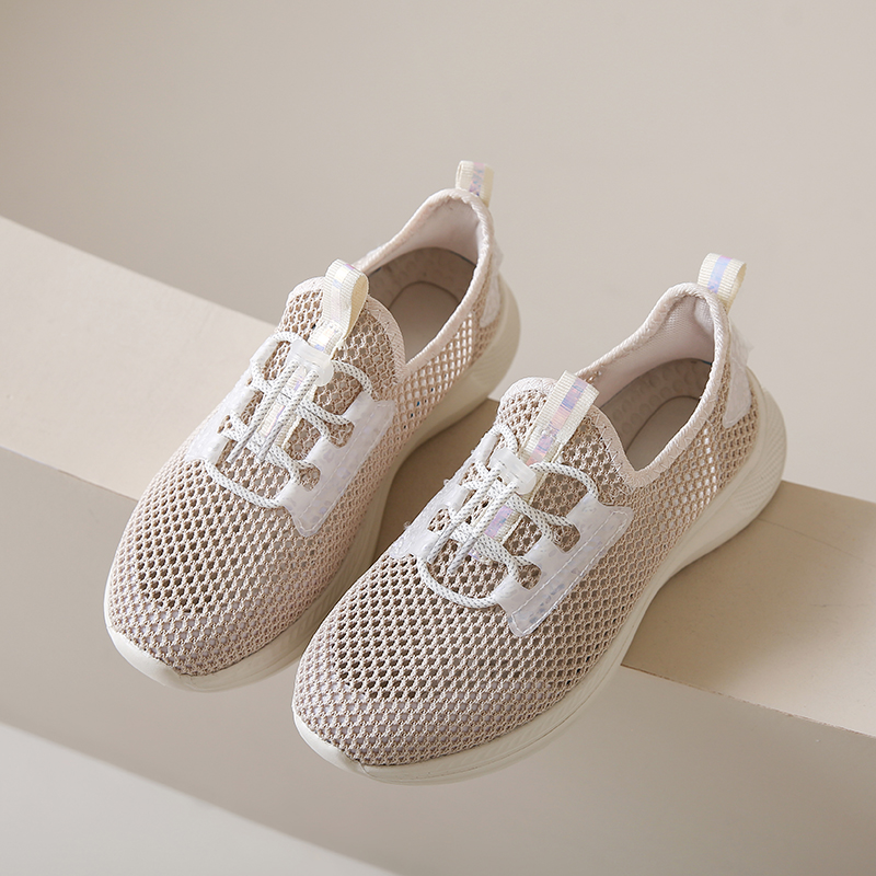 Arkget Shoes | Women's Breathable Mesh Drawstring Lightweight Running Shoes Outdoor Sneakers