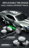 1/20 drift remote control racing car tail-swinging 2.4G boy toy 4WD RC high-speed racing Racing stunt car