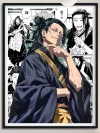 Satoru Gojo & Suguru Geto Decorative Painting & Fridge Magnet - Jujutsu Kaisen - BLK Studio