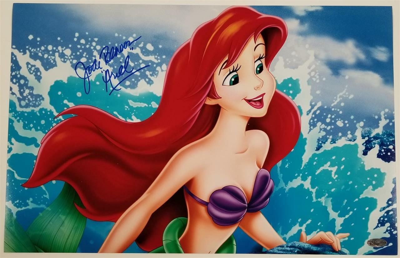 Jodi Benson signed The Little Mermaid 11x17 Photo Poster painting Autograph ~ OC Dugout Holo