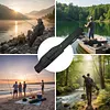 2 Layers 600D Oxford Fishing Pole Case & Bag Fishing Pole Storage Bag for Travel
