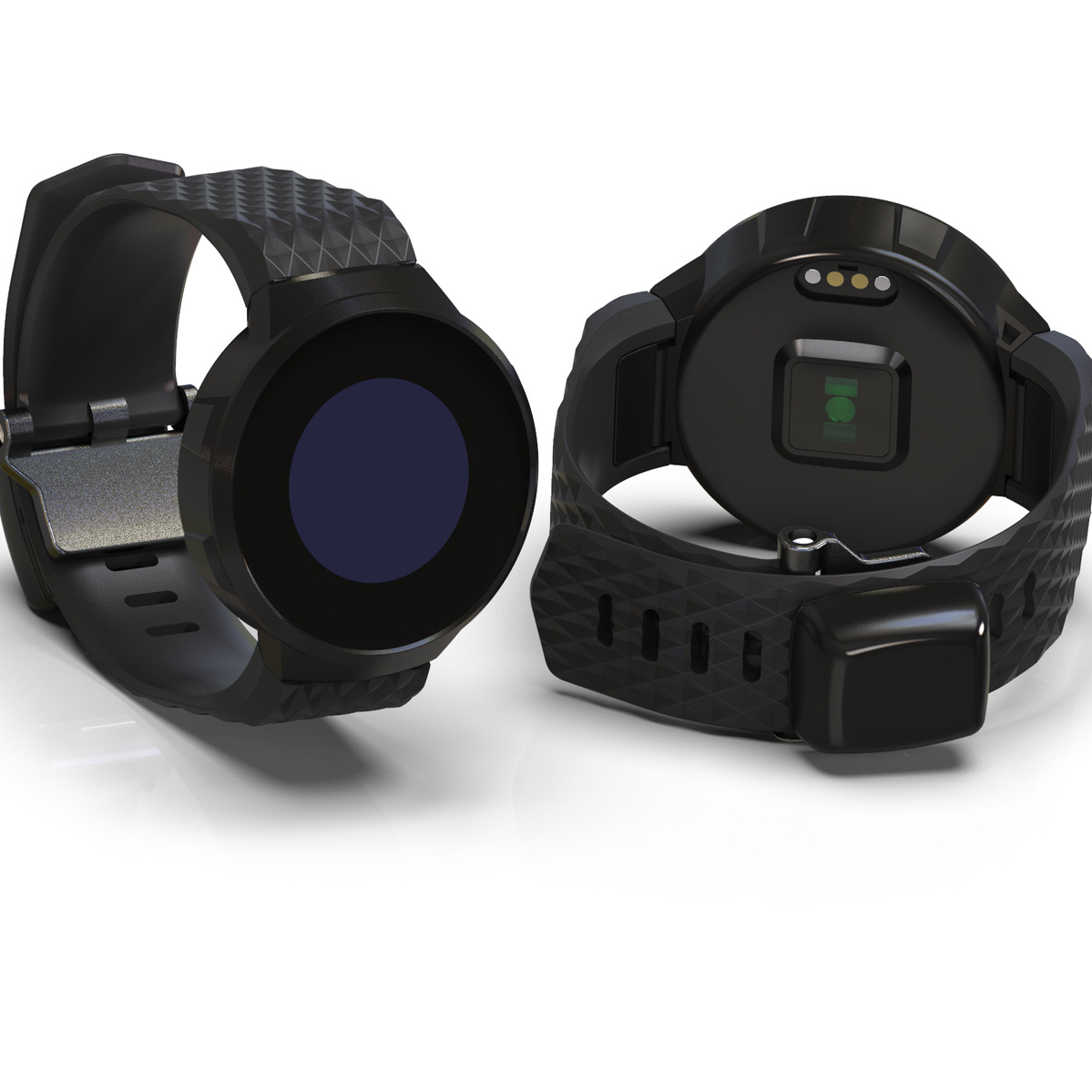 IP65 Heart rate monitoring 125khz Active RFID Bracelet Long Range 2.4Ghz Wristband Tag 7