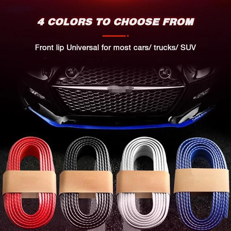 Universal Carbon Fiber Front Bumper Lip Strip(50% Discount)