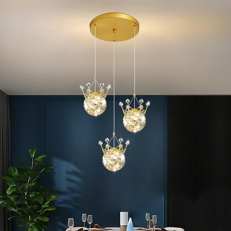 Light Luxury Restaurant Chandelier Nordic Lamps Modern Simple Sky Star Lamp