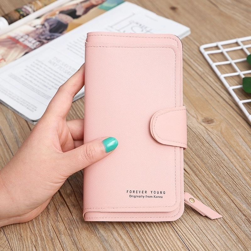 Women’s Wallet Tri-fold Clutch Bag Multi-function Card Bag Coin Bag Mobile Phone Bag