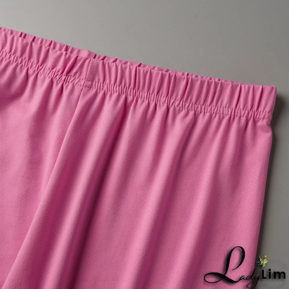 Grey Casual Print Split Joint O Neck Short Sleeve Two Pieces