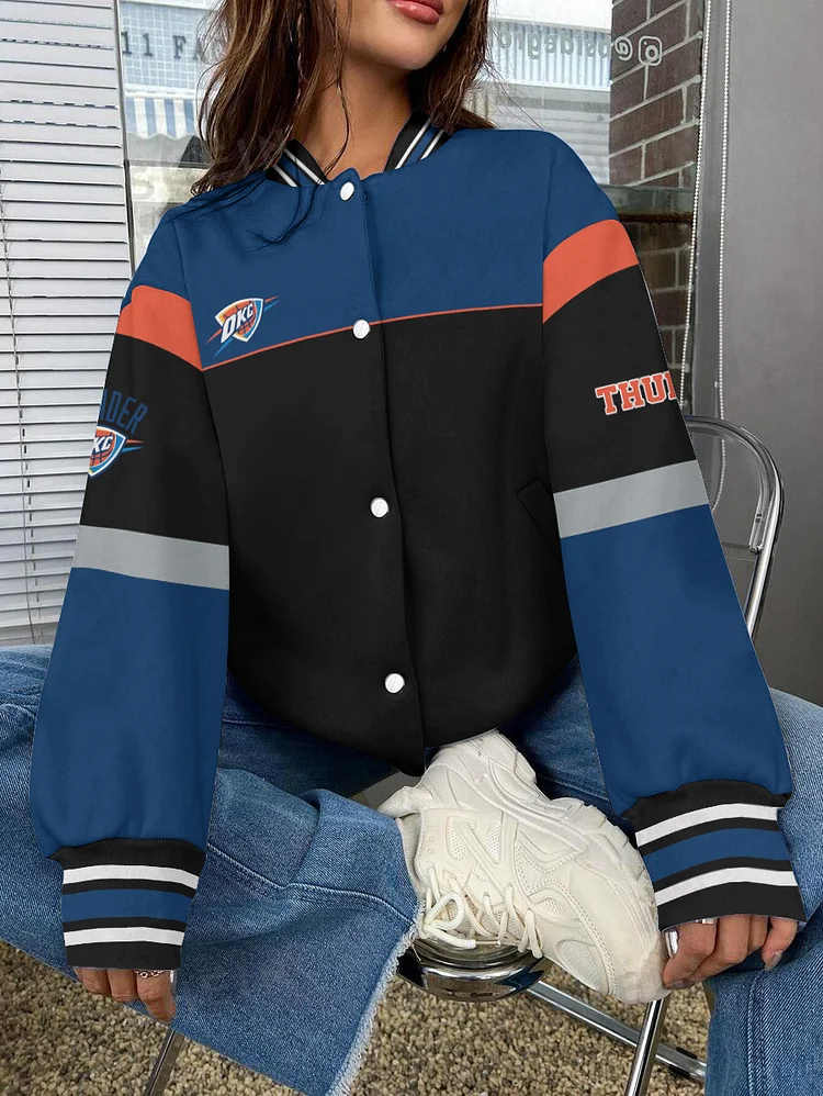 Oklahoma City Thunder Limited Edition Full-Snap Casual Jacket