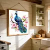 Blossom Peacock DIY Full 14CT 2 Strands Stamped Cross Stitch Kit 30x30cm