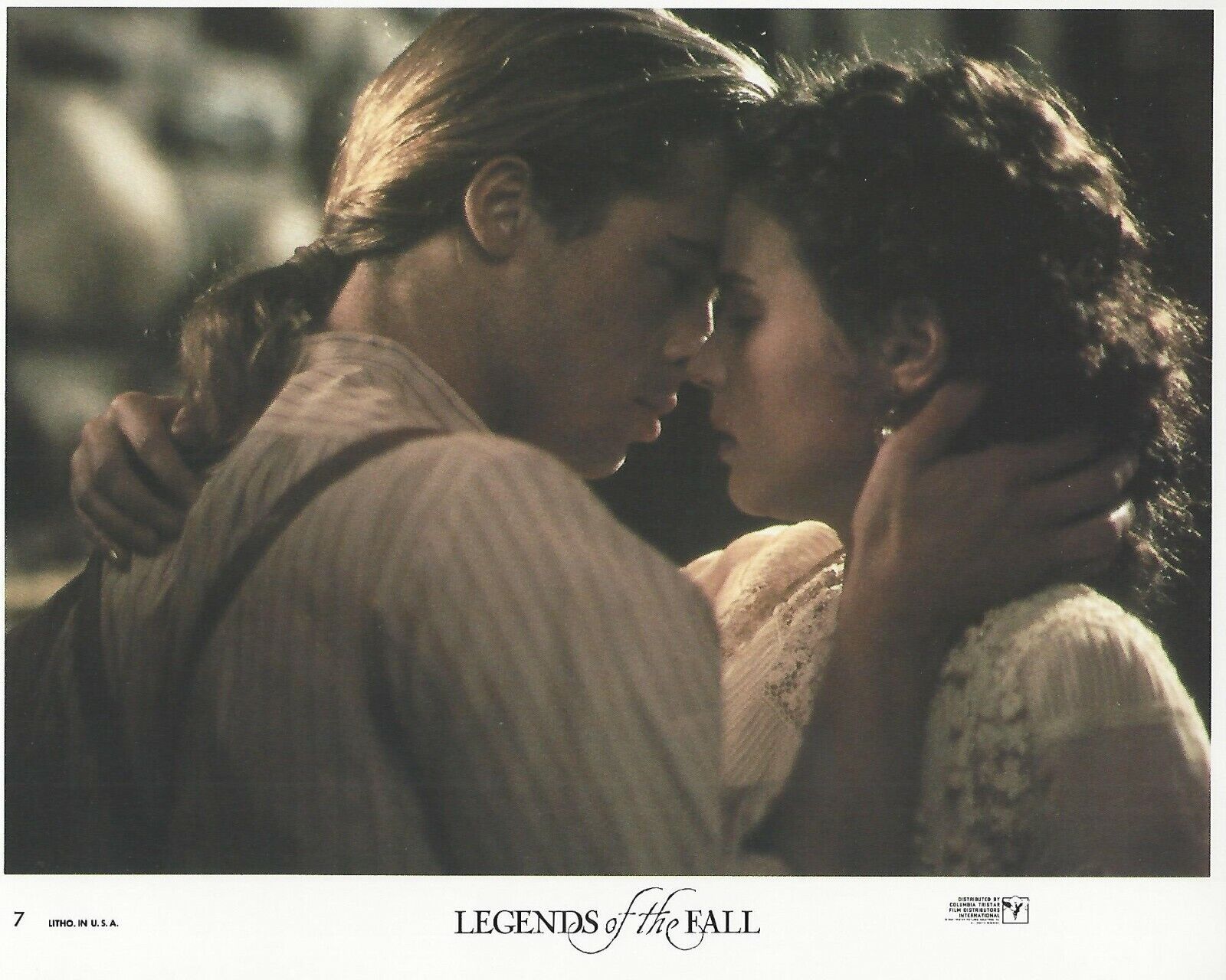 Legends Of The Fall Original 8x10 Lobby Card Poster 1994 Photo Poster painting #7 Pitt Ormond