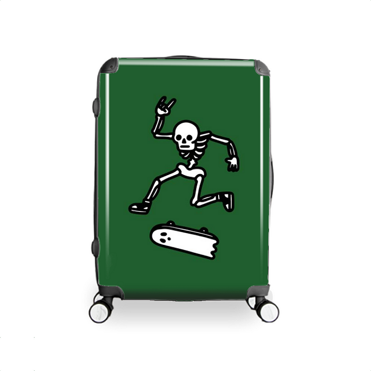 Rad In Peace, Skateboarding Hardside Luggage
