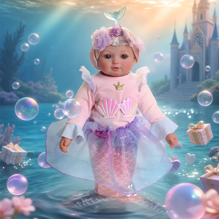 Babeside Smiling Reborn Baby Winter&nbsp;17" Newborn Healing of the Heart