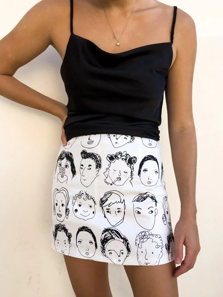 Dress Code Skirt- White