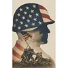 Diamond Painting -DIY Round Drill American Soldiers(40x60cm)