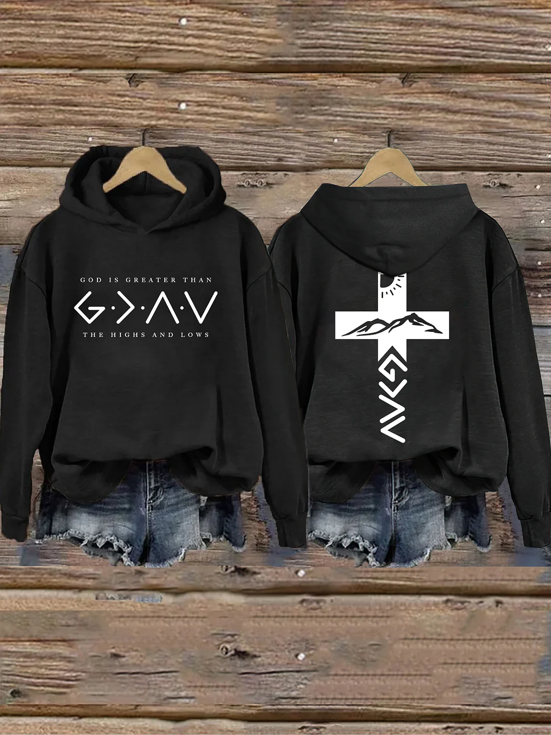 God Is Greater Than The Highs And Lows Hoodie