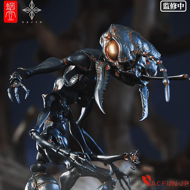 「AC」蝸之殻 Ant Soldier 蟻兵 メカ 可動 素体 ヘッド アクセサリー アクション フィギュア フルセット PVC 塗装完成品 005