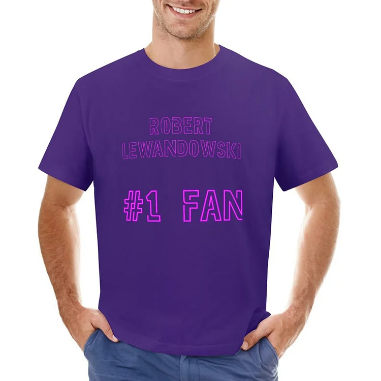 Robert Lewandowski #1 Fan Inspired T-shirt
