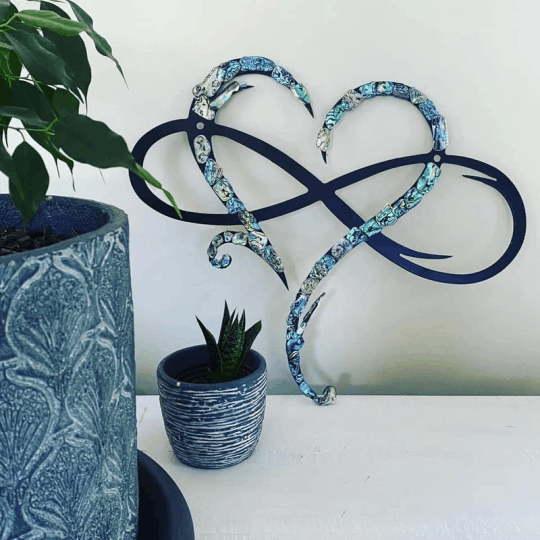 49% OFF🔥 Infinity heart - Steel wall decor Metal Wall art