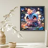Diamond Painting -DIY Round Drill Cute Glowing Dragon(35x35cm)
