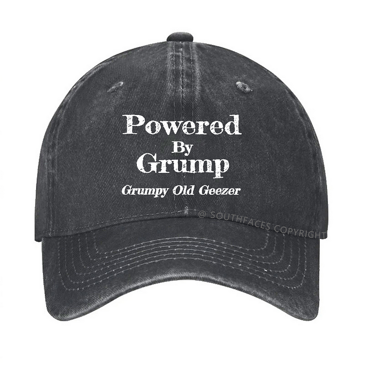 Powered By Grump Grumpy Old Geezer Hat