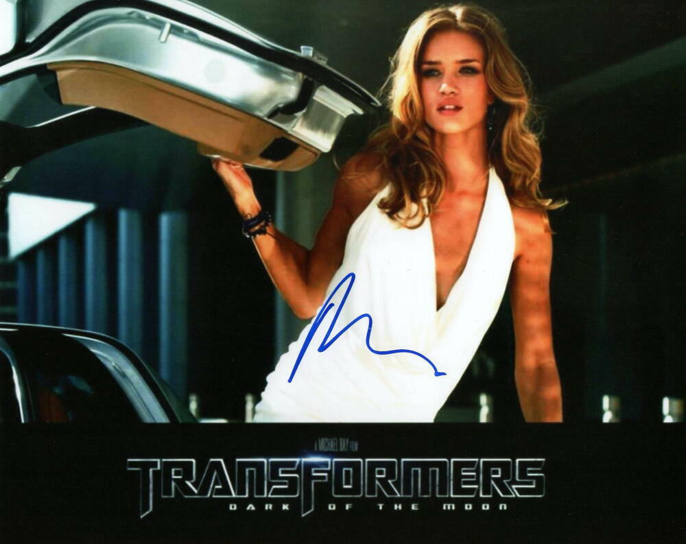 ROSIE HUNTINGTON WHITELEY SIGNED AUTOGRAPH 8X10 Photo Poster painting - SEXY TRANSFORMERS BABE