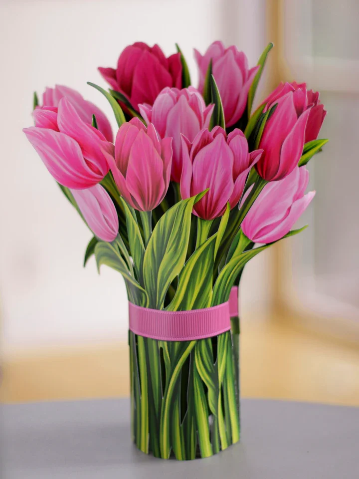 Whole Pink Tulips