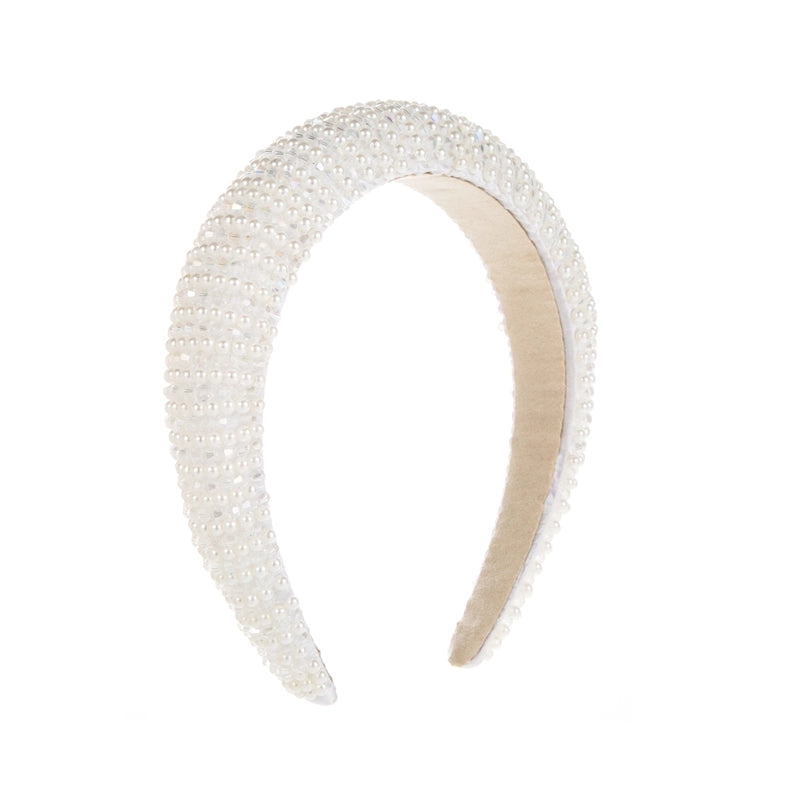 Women’s Casual Vacation Classic Style Color Block Alloy Rhinestone Glass Inlay Rhinestones Hair Band