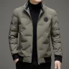 New Men's Stand Collar Warm, Casual and Versatile Down Jacket