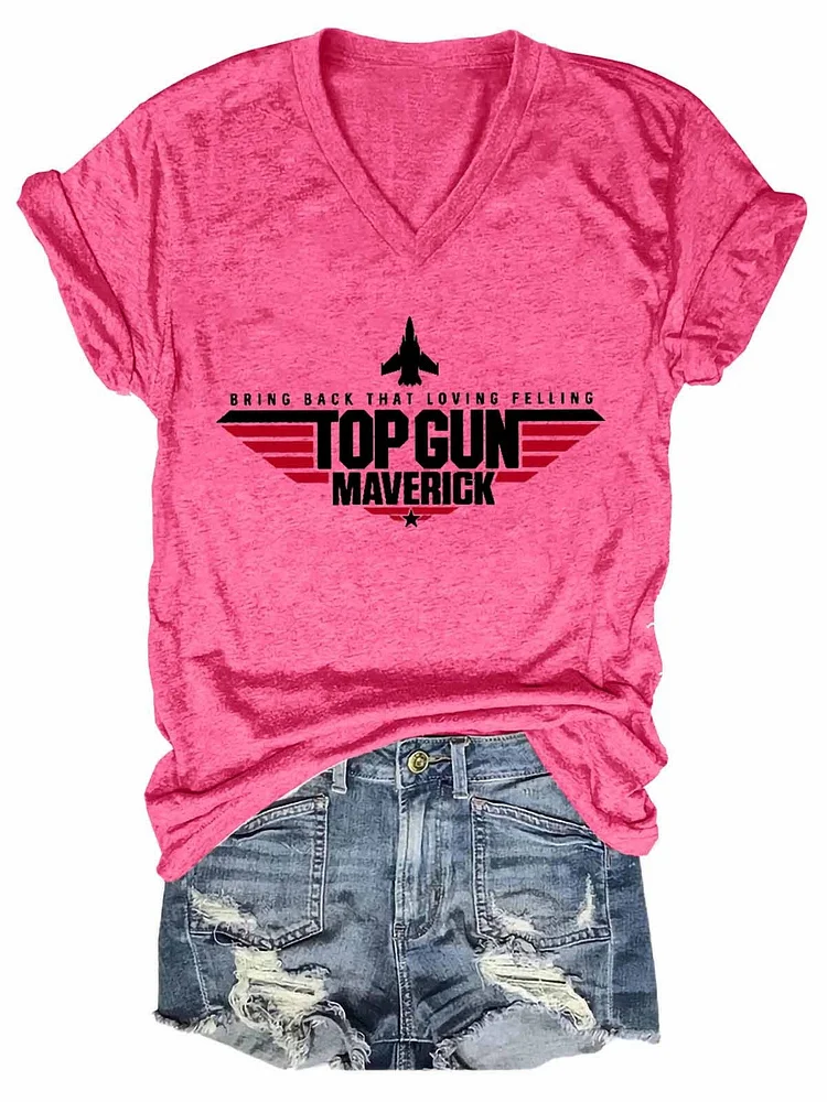 Women's Bring Back That Loving Feeling V-Neck T-Shirt
