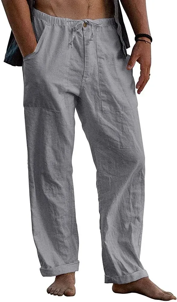 Men's beach casual loose-fitting pants