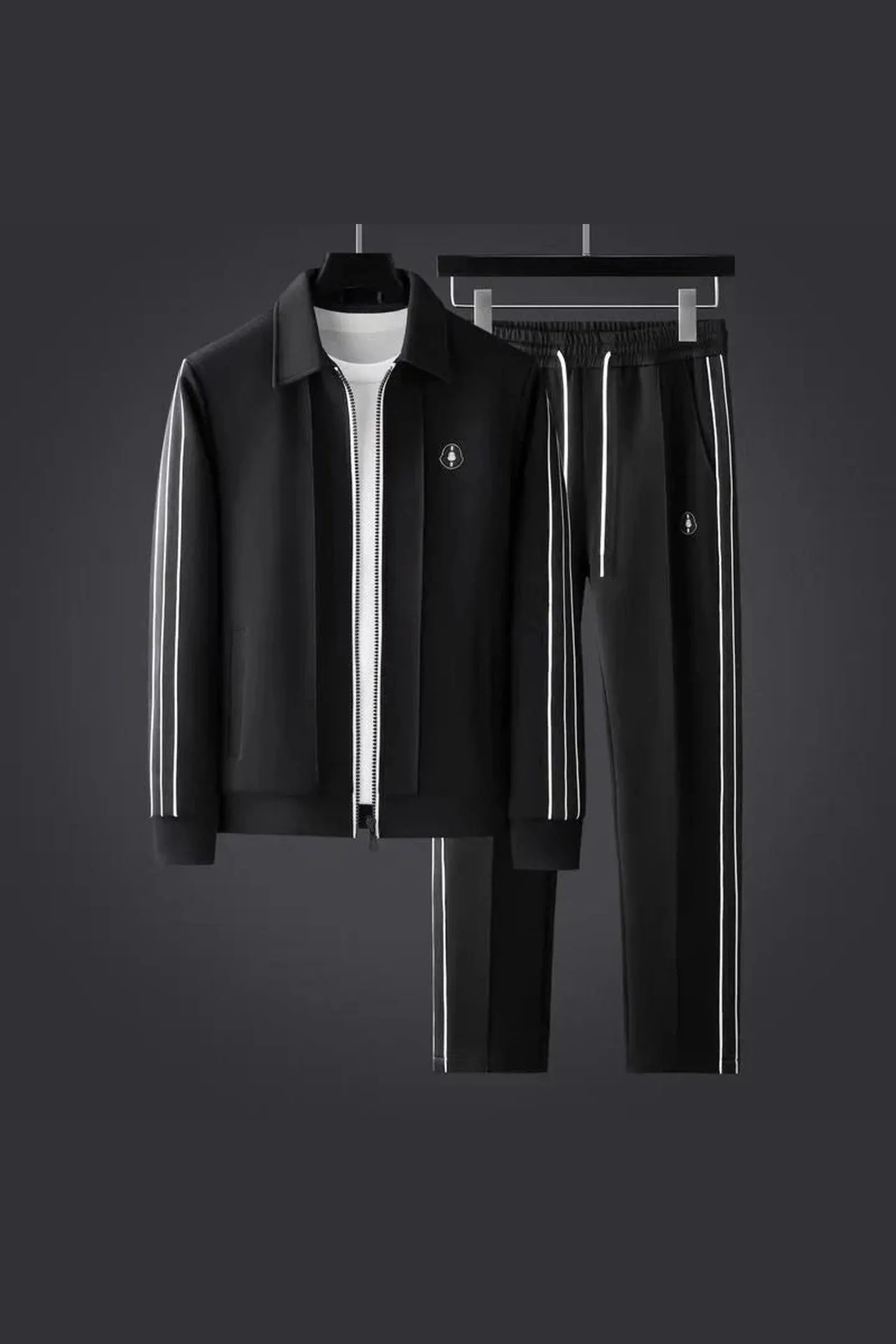 Men's Stripe Co-ord Set &ndash; Lightweight Sporty Two-Piece Outfit