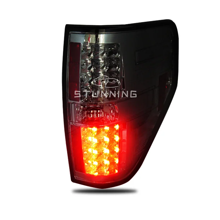 Upgrade LED tail lamp tail light assembly for Ford pick up F150 F 150 F-150 2009-2015 taillight taillamp plug and play ITN Auto