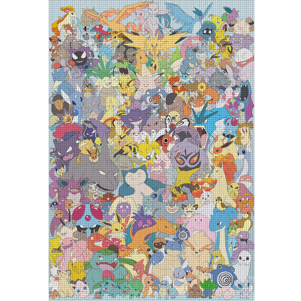 Pokémon Cross Stitch Kit by &. Charles David