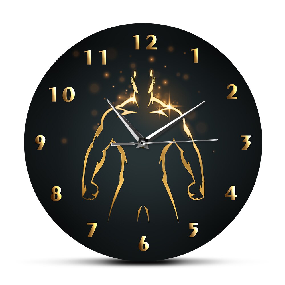 

GYM Fitness Body Building - Frameless Acrylic Wall Clock, 501 Original