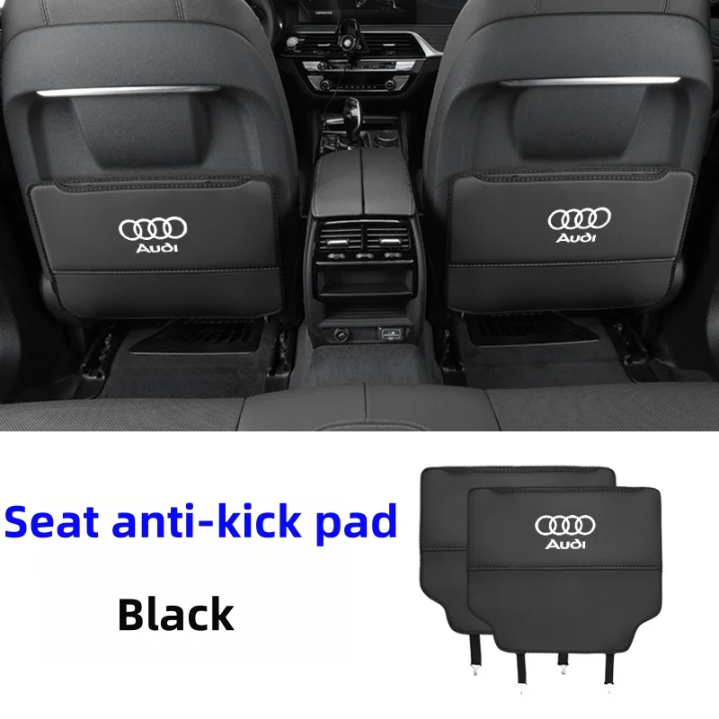 🔥Hot sale🔥Car half bag leather storage anti-dirty anti-kick pad(2PC)