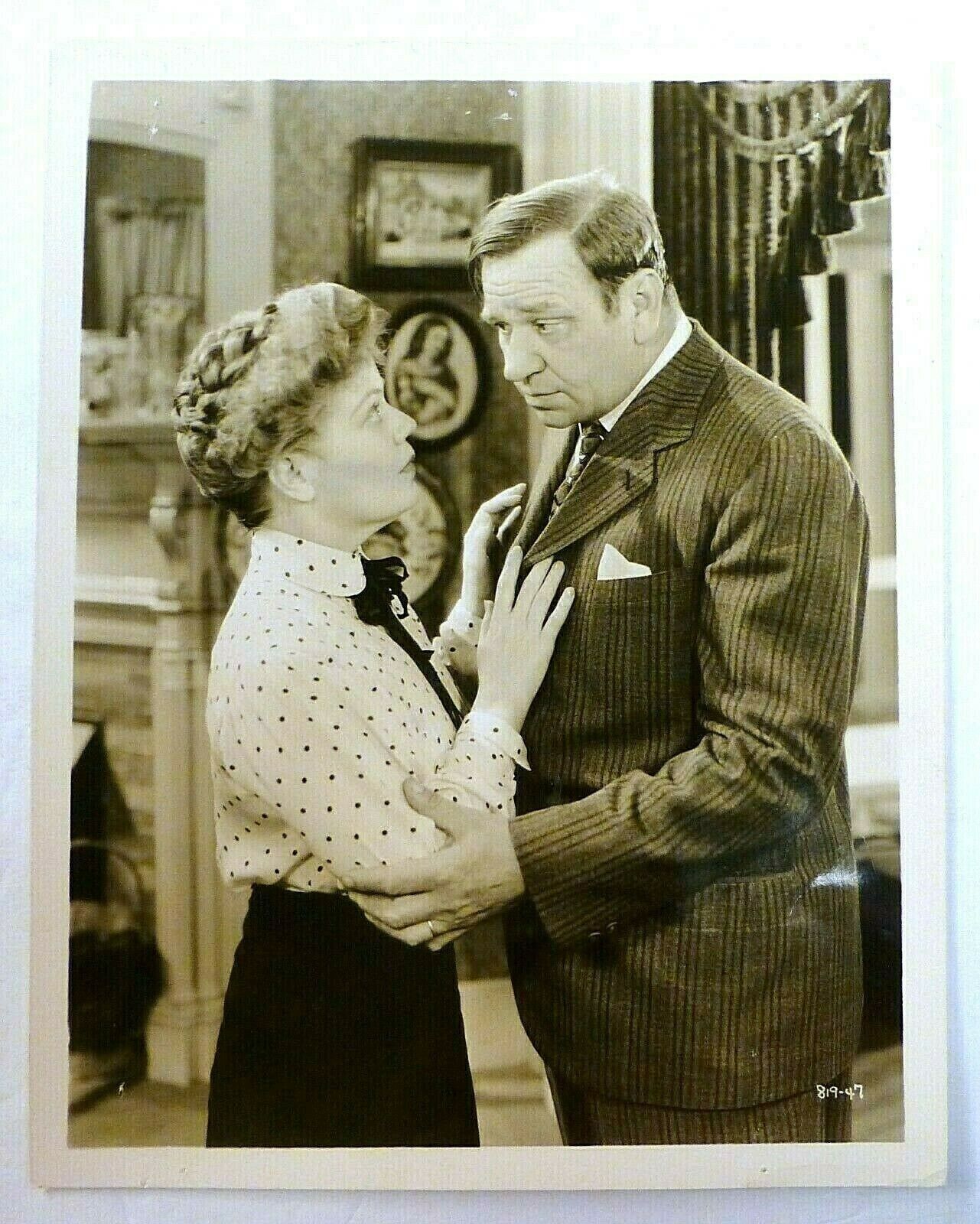 WALLACE BEERY SPRING BYINGTON 8x10 Publicity Photo Poster painting Ah Wilderness (1935 ) AK516