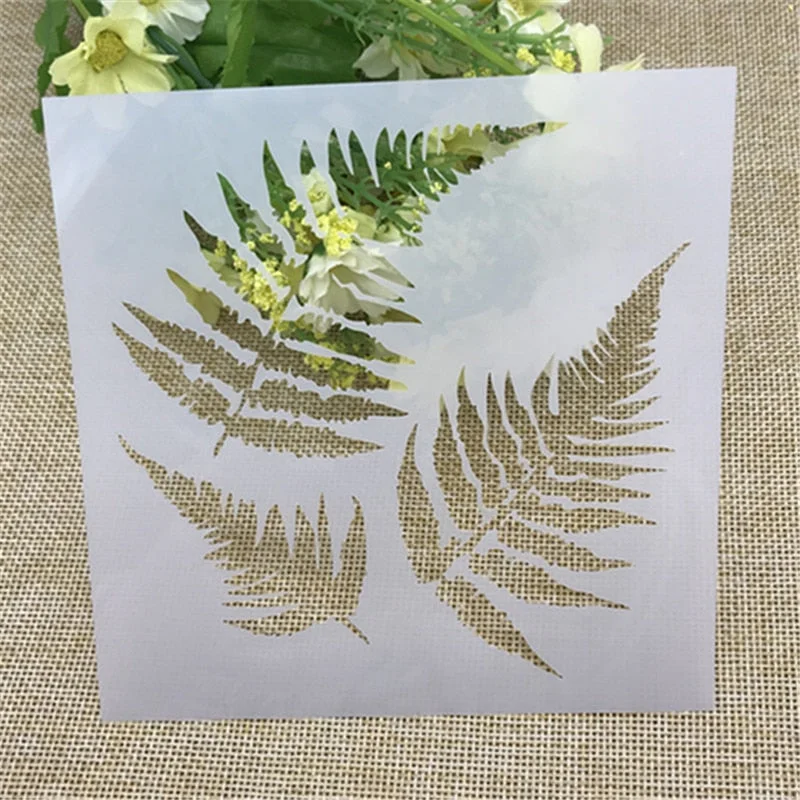 1 Sheet Maple leaves Layering Stencils for DIY Scrapbooking/photo album Decorative Embossing DIY Paper Cards Crafts