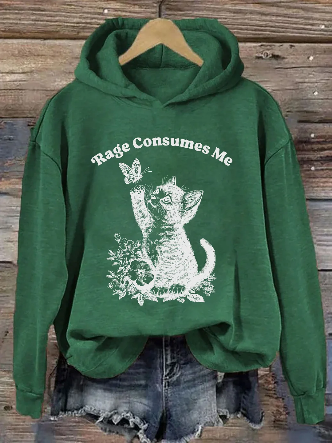 Rage Consumes Me Hoodie