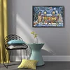 (Big Size)Christmas Eve Glow-14CT Counted Cross Stitch 62*42cm/24.41*16.54in(Brand)