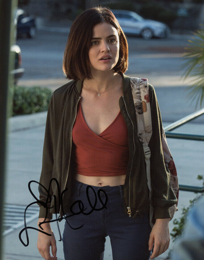 Lucy Hale signed autograph Photo Poster painting 8x10 inch COA in Person 4