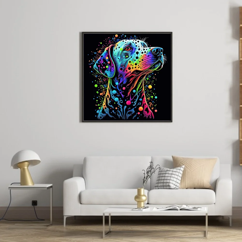 Diamond Painting - Full Round Drill - Dog(30*30cm)