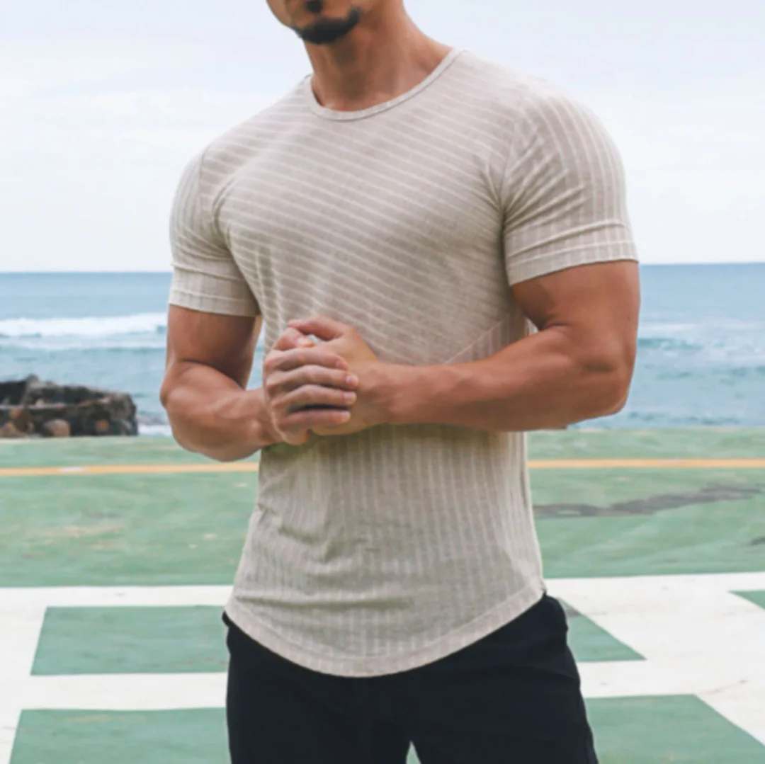 Men's Spring & Summer Stretch Slim T-Shirt