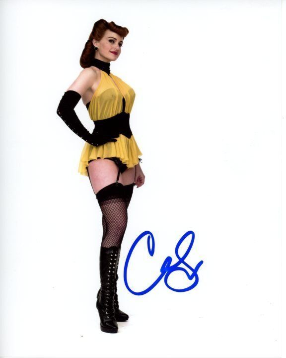 CARLA GUGINO signed autographed PIN-UP 8x10 Photo Poster painting