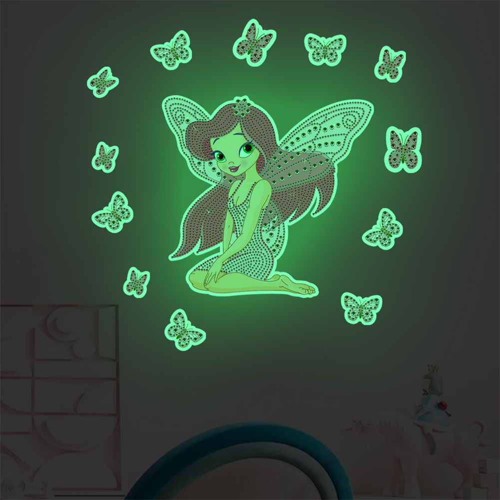 

Luminous Tinker Bell - 5D DIY Craft Sticker, 501 Original